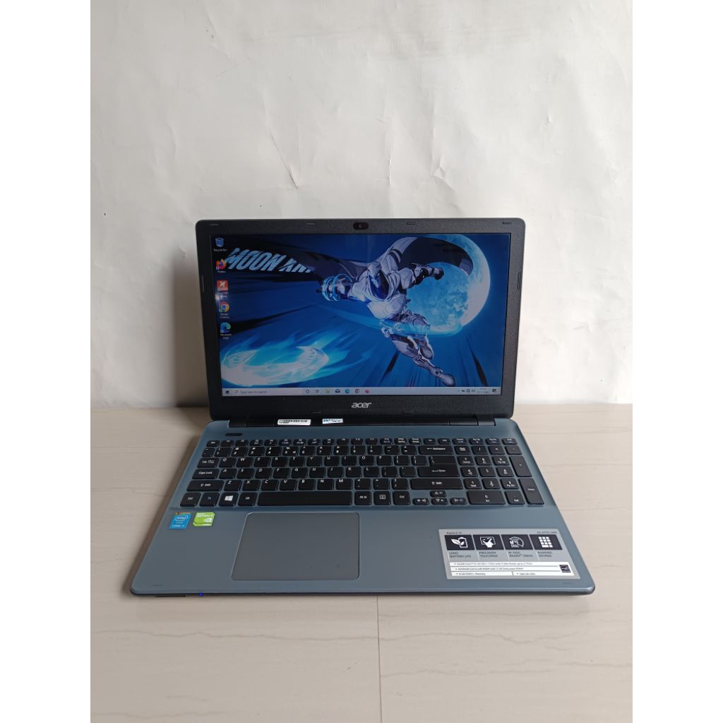 laptop Acer Aspire E5-571G intel core i5 ram 8gb dual vga
