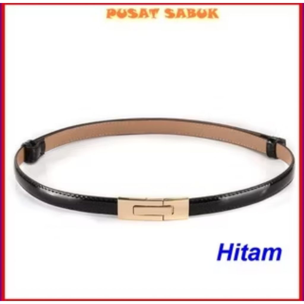 Ikat Pinggang Hitam Wanita // Sabuk wanita preloved