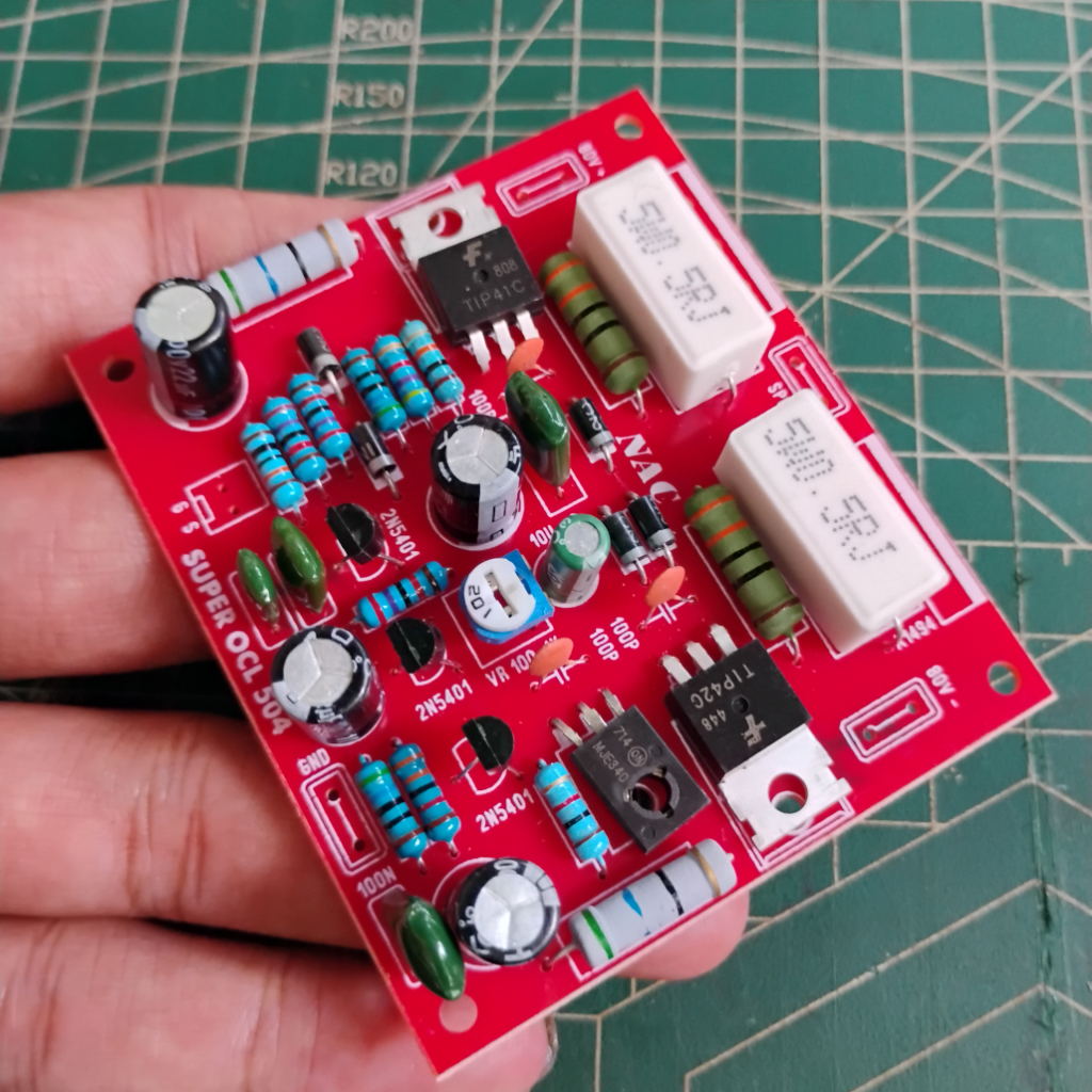 Kit Driver Socl 504 Mono Ocl 504 Mono Transistor Sanken Tosiba Bagus