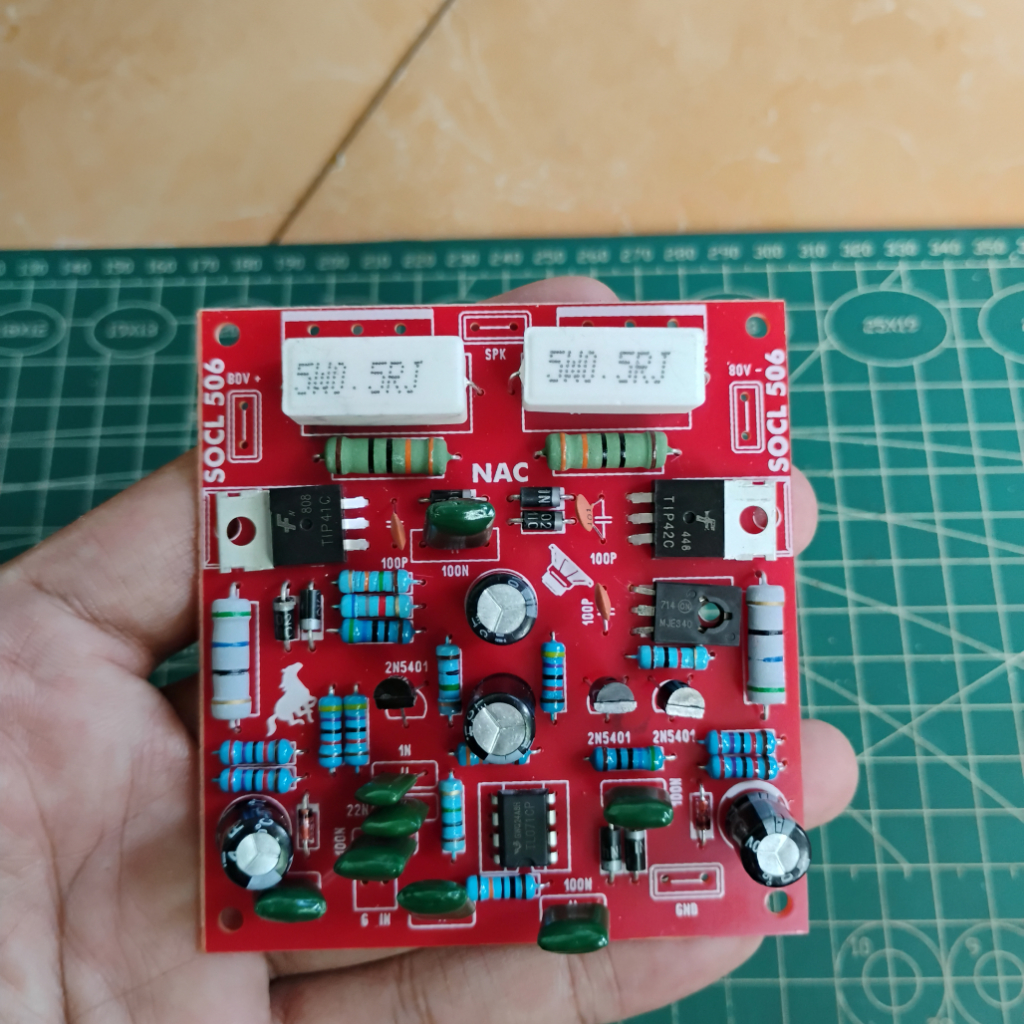 Kit Driver Socl 506 Mono Ocl 506 Mono Transistor Sanken Tosiba Bagus
