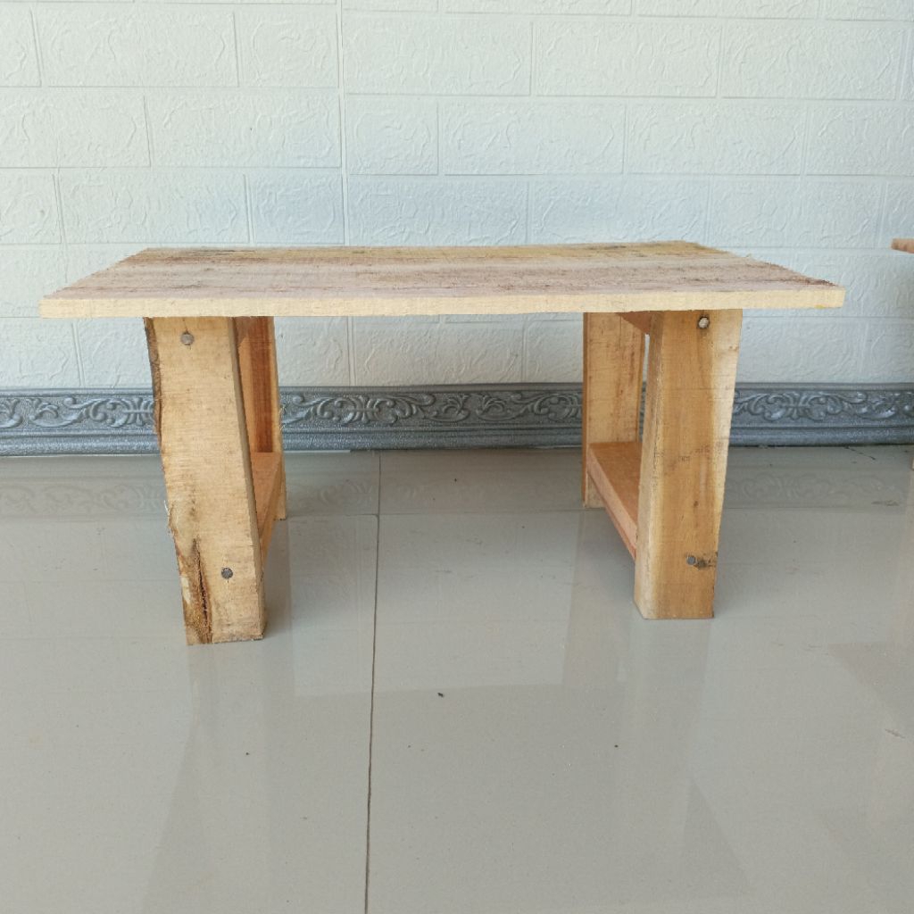Meja Lekar Kayu Belajar & Ngaji Ukuran 30x25 Cm Murah Kuat