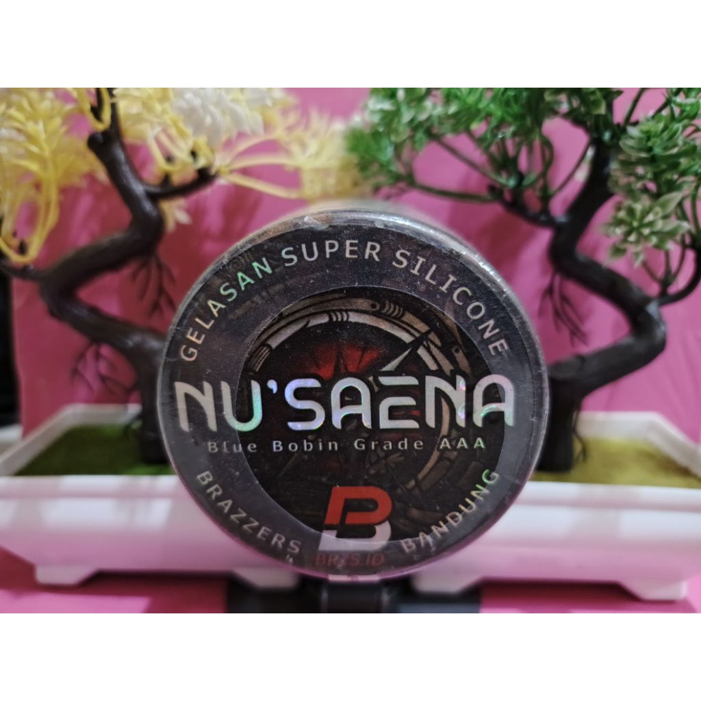 Gelasan Molor Nusaena Bahan N66 Bobin Biru Size 0.22 Klos 6000 Yard (Lawas 2024)