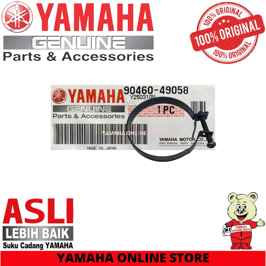 90460-49058 | KLEM KARBURATOR RXZ RZR RX KING ORIGINAL YAMAHA