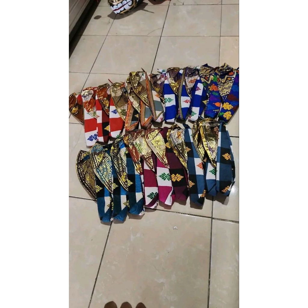 PROMO Udeng Bali / Ikat Kepala Khas Bali / Aksesoris Kesenian Tradisional