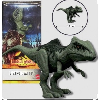 MATTEL Giganotosaurus 6" Jurassic Dinosaur, GWT52