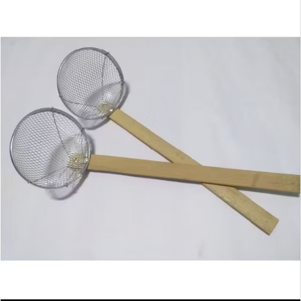 SEROK MIE ALUMINIUM | SEROK MIE BAKSO MIE AYAM GAGANG BAMBU | SEROKAN MIE SERBAGUNA