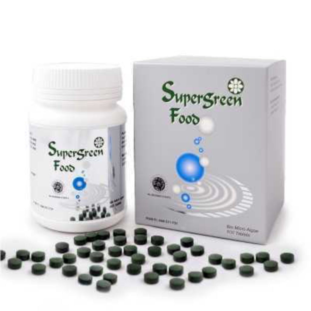 Supergeenfood  (gabungan Spirulina & Chlorella)