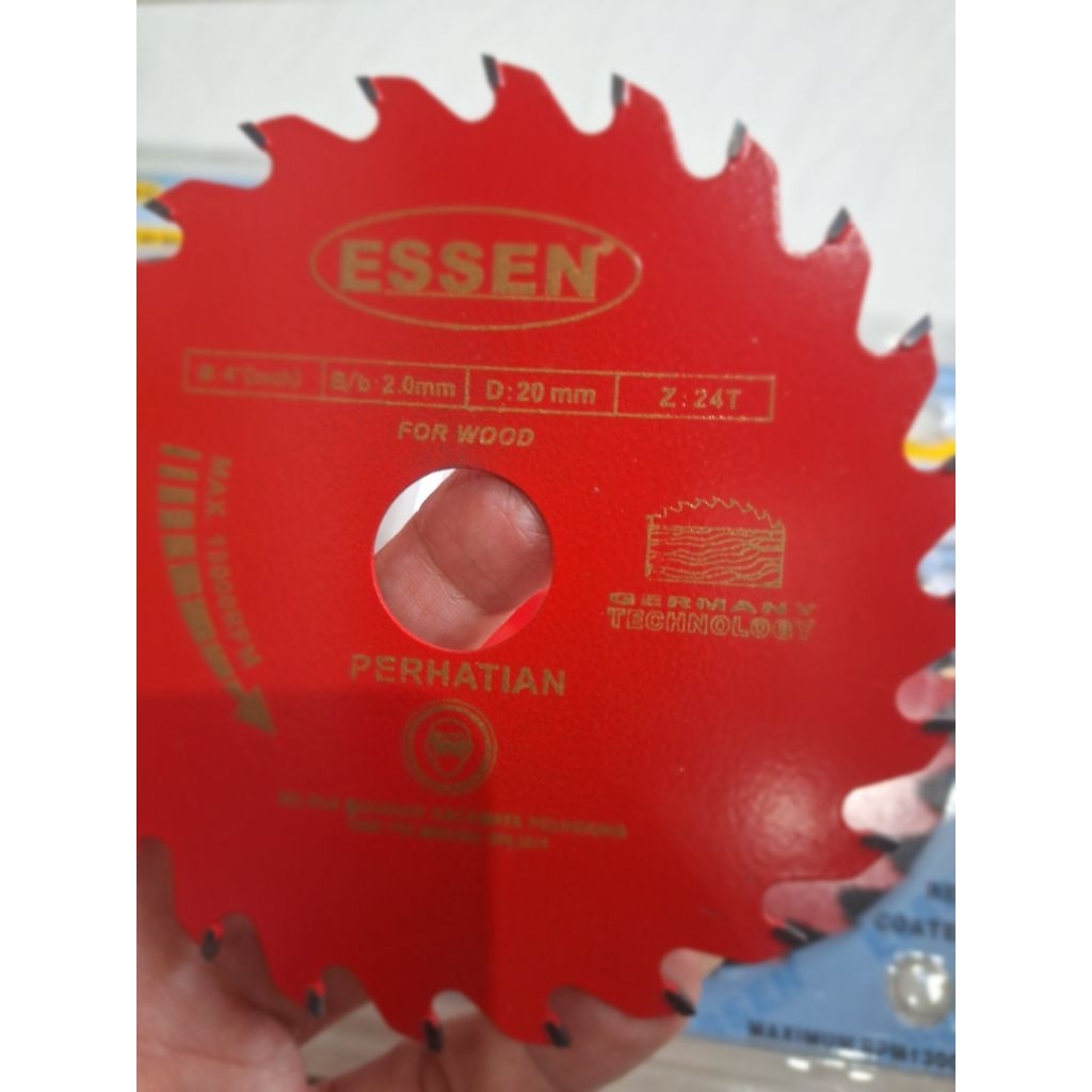 ESSEN MERAH Mata Circular Saw TCT 4"×24T