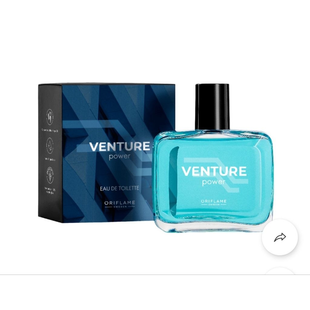 Venture power EDT/parfum pria/parfum cowok/parfum oriflame