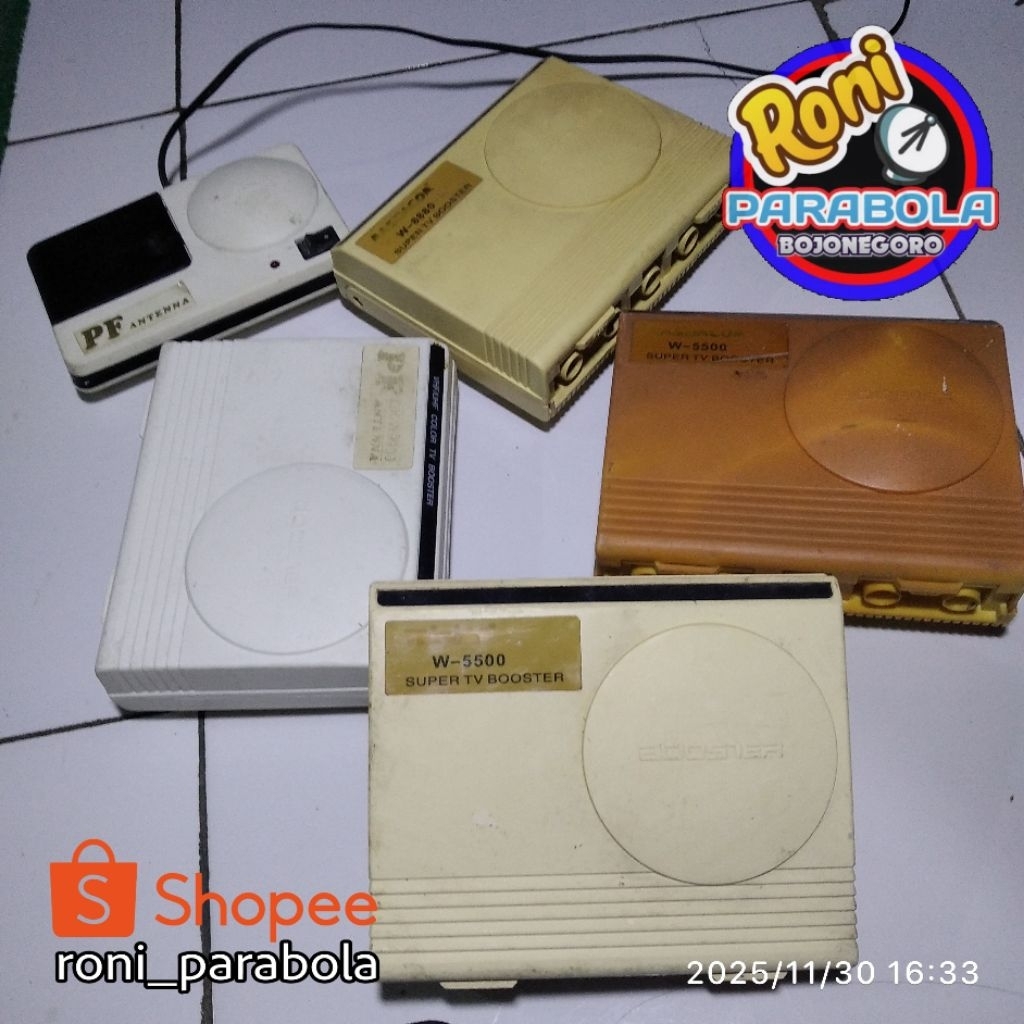 BOOSTER VHF UHF TV ANALOG DIGITAL