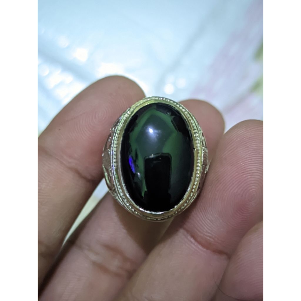 NATURAL CINCIN YAMAN WULUNG SENTER MERAH RING 7