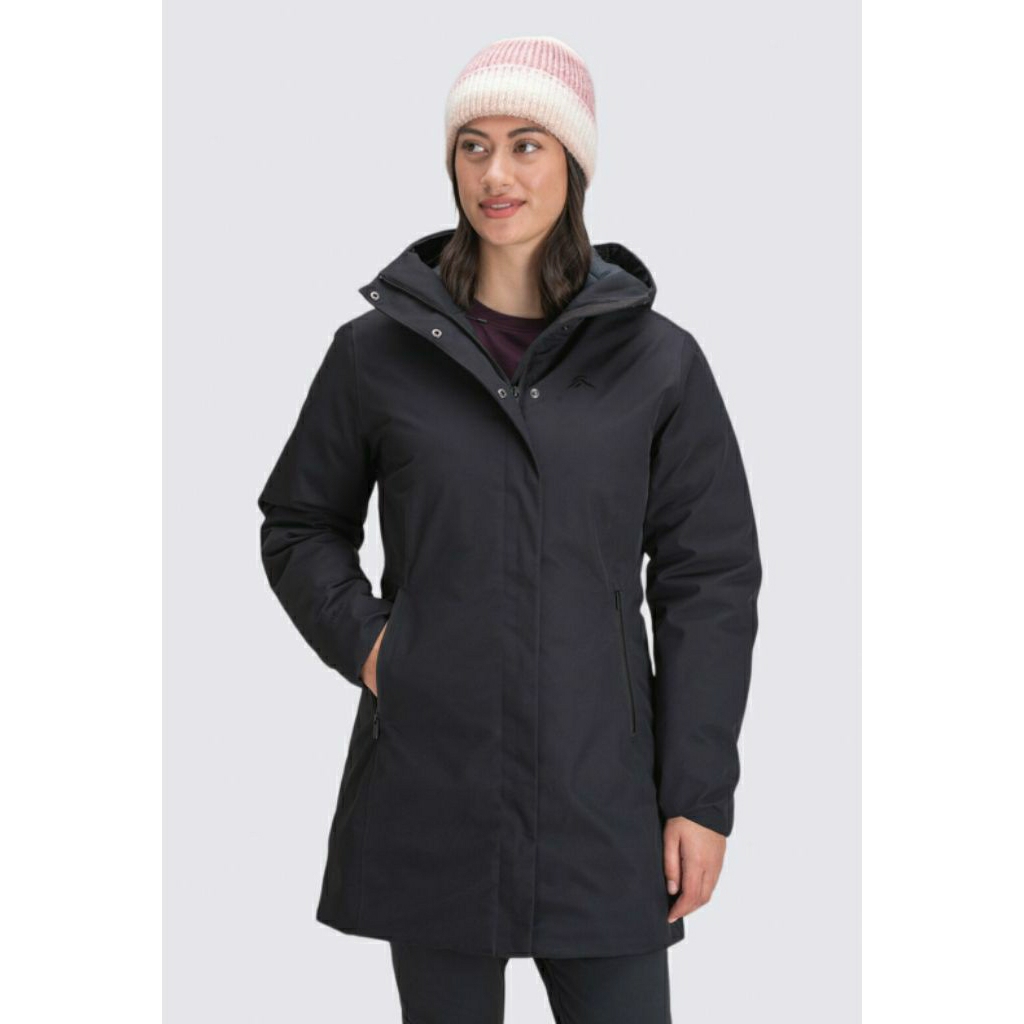 MACPAC WOMEN'S LINDIS WATERPROOF WINDPROOF DOWN COAT NAVY JAKET GUNUNG HIKING WINTER SKI TRAVELING O