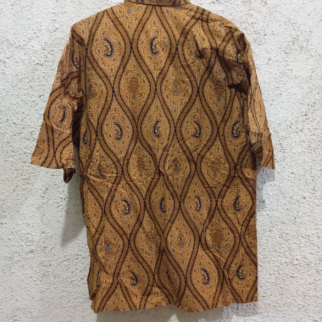 (Preloved) Baju Batik Pria XL / Baju Atasan Pria / Baju Batik Kondangan Pria