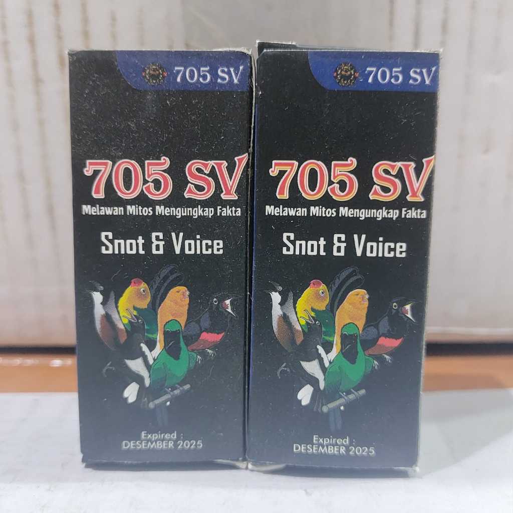 VITAMIN BURUNG MENGATASI SERAK DAN SNOT H 705 SV NET OFFICIAL