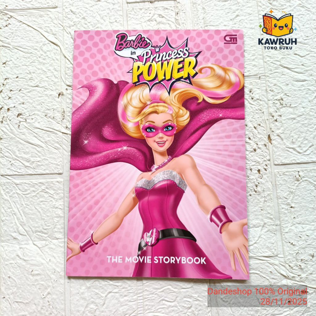 Barbie in Princess Power - The Movie Storybook - Buku Cerita Anak Bergambar Gramedia Elex Media