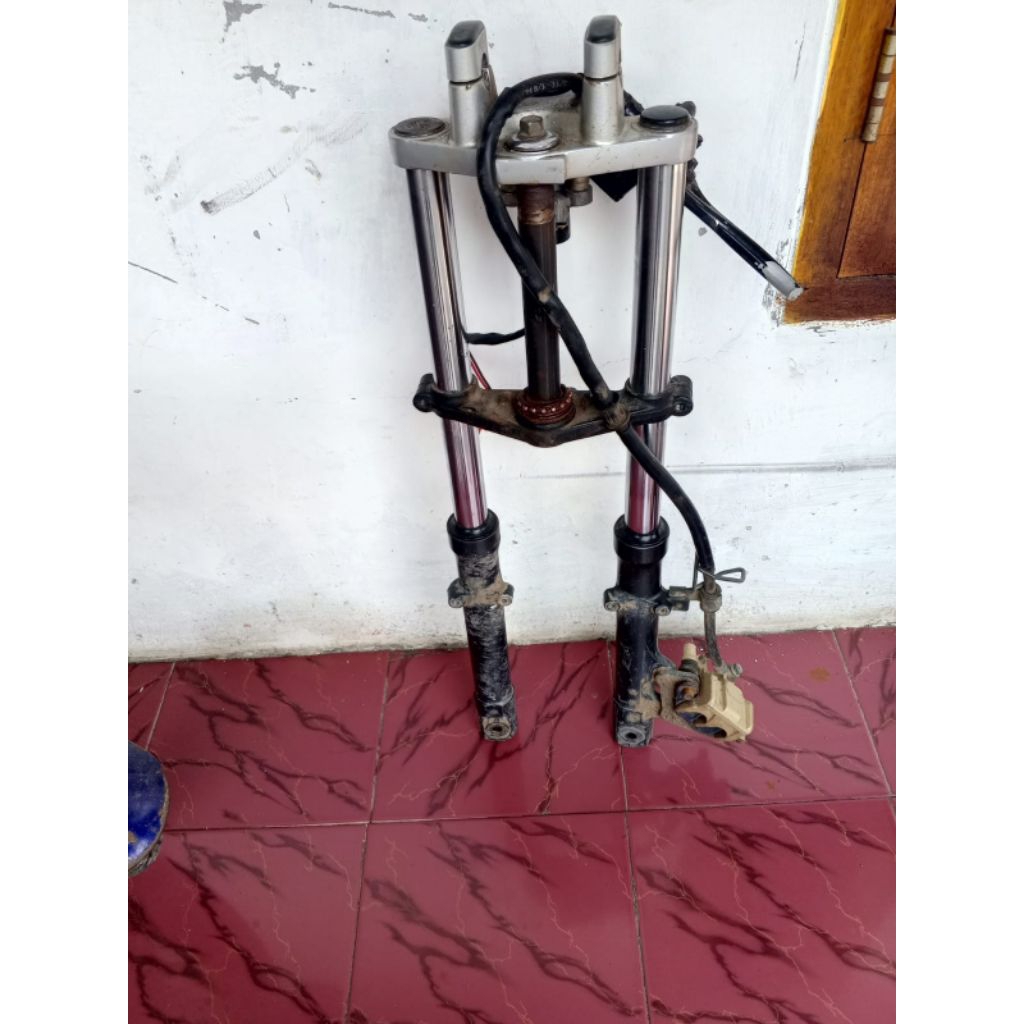 shockbreaker shock depan vixion old original copotan