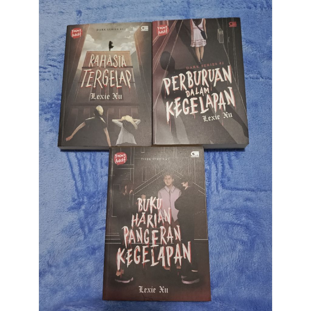 Novel Dark Series by Lexie Xu (preloved) Volume 1, 2 & 5
