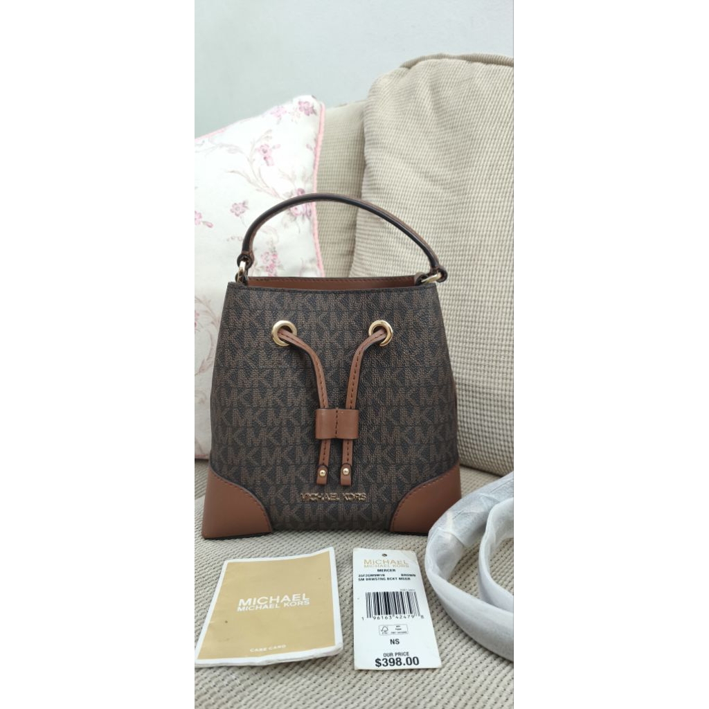 preloved tas MK BUCKET Authentic