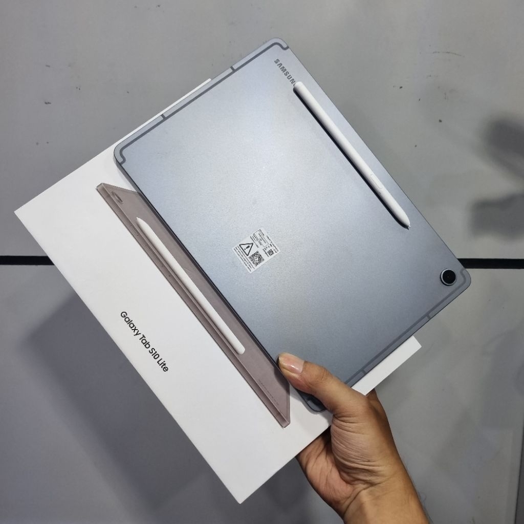 samsung tab s10 lite 6/128gb wifi only second mulus fullset original