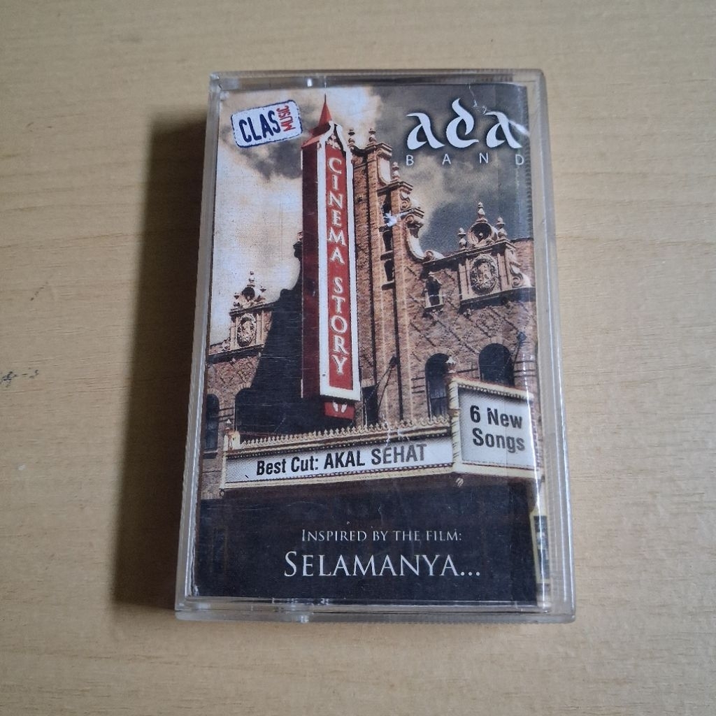 KASET PITA Original Ada Band - Cinema Story || Clotabooks Cassette Collection