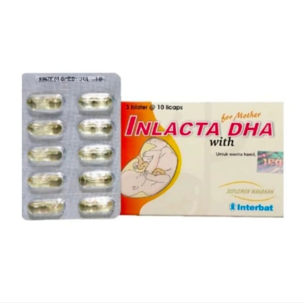Inlacta with DHA for mother suplemen vitamin kesehatan