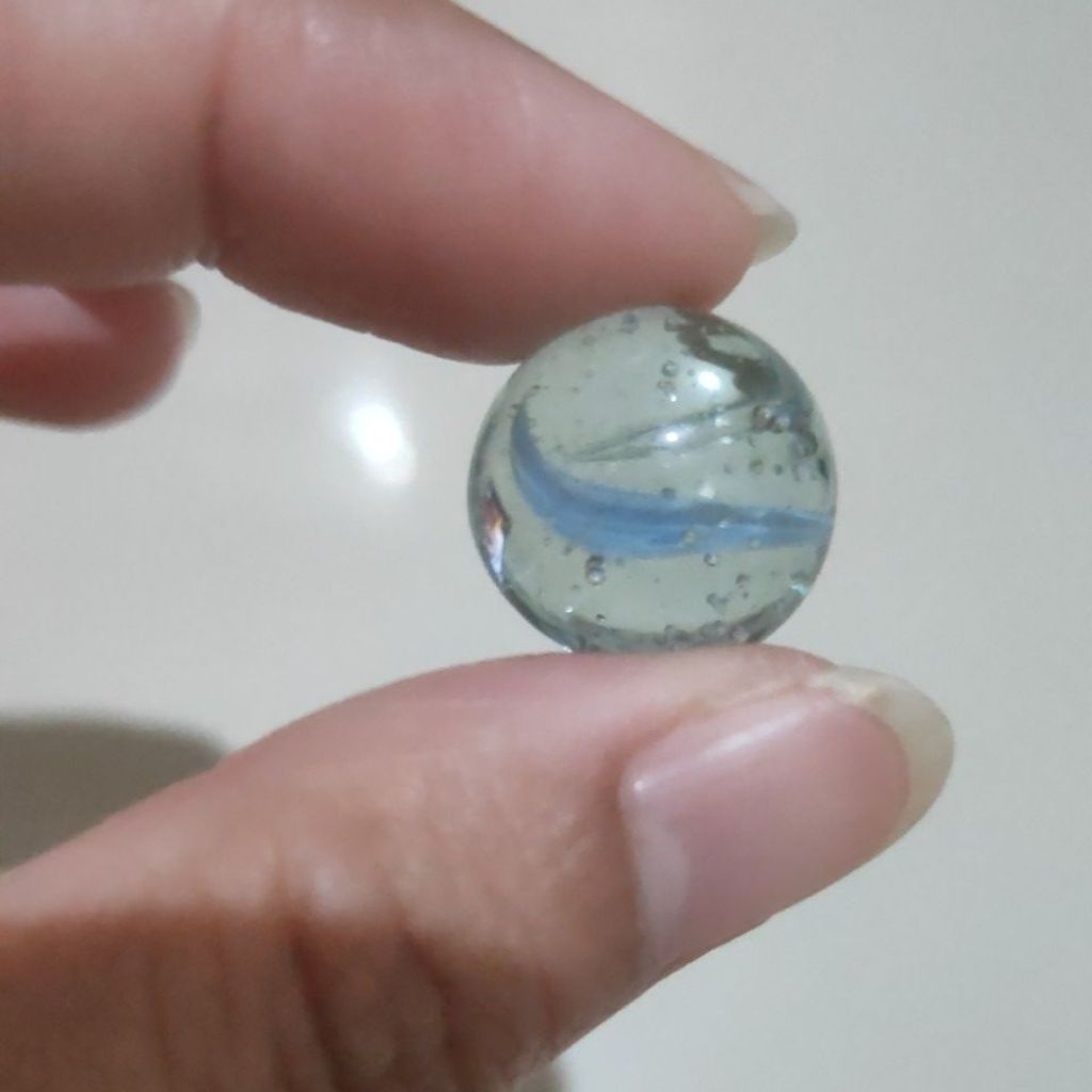 Kelereng Gundu Flame Flama Marble Balap Api