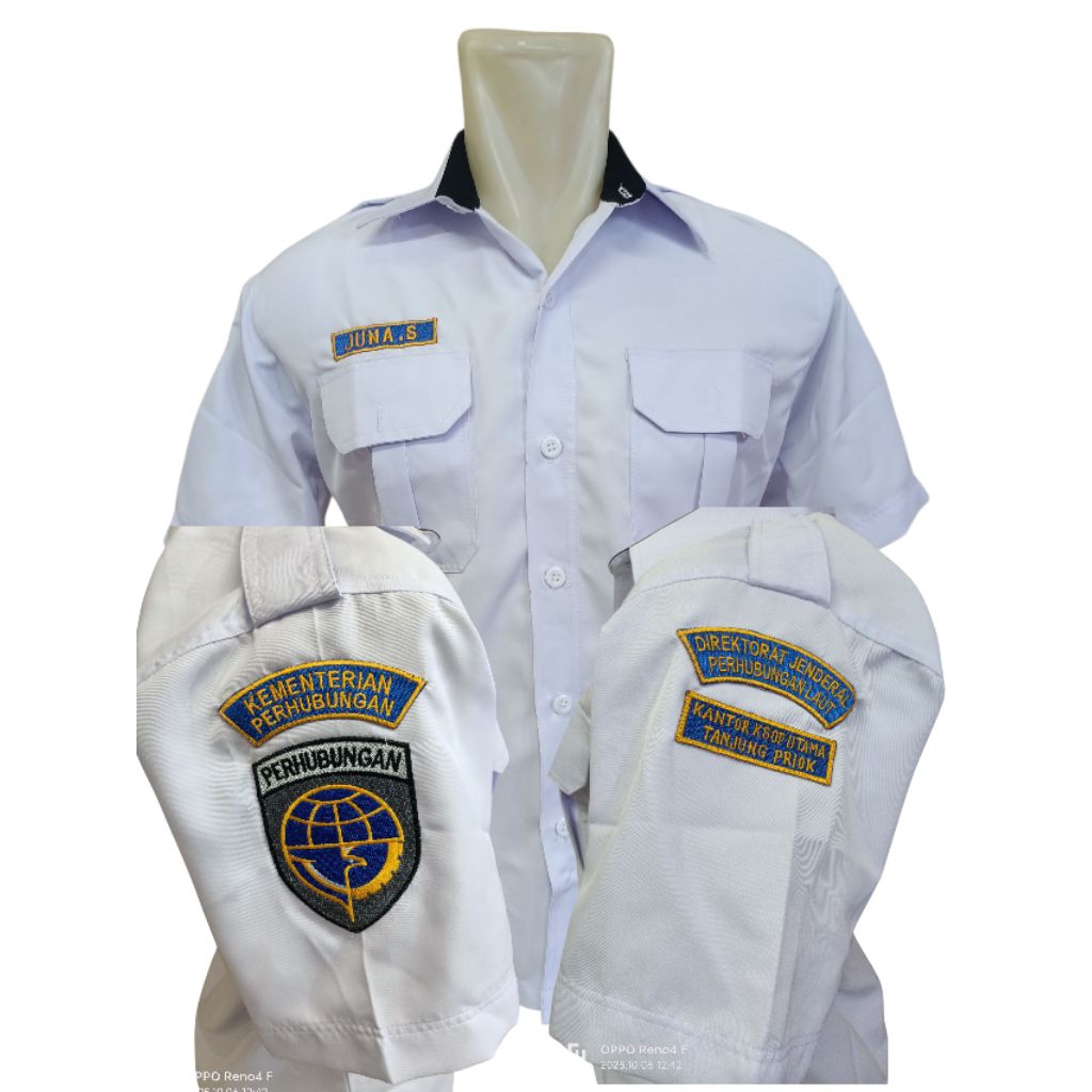KEMEJA PDH  KEMENHUB  /SERAGAM KEMENHUB/KEMEJA PERHUBUNGAN/SERAGAM PERHUBUNGAN