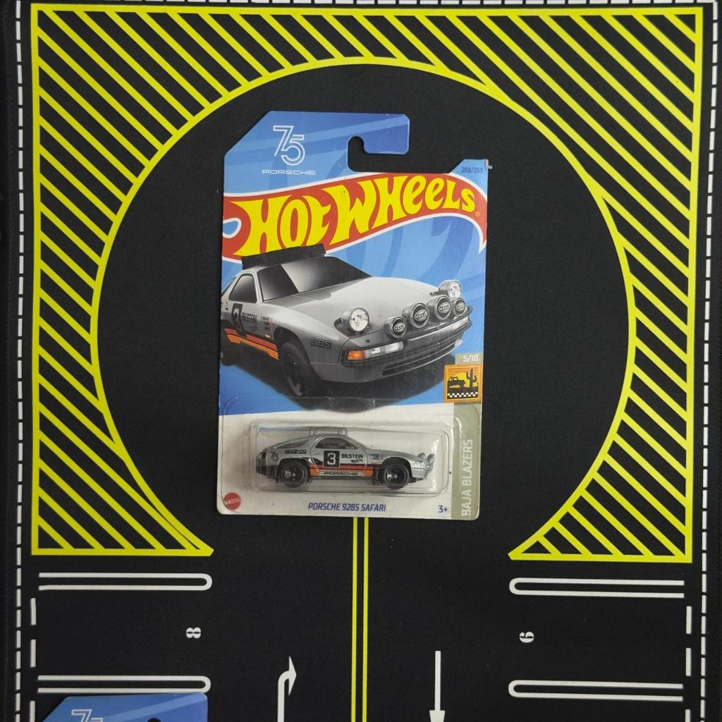 HOT WHEELS PORSCHE 928S SAFARI  REGULAR 75TH PORSCHE SILVER