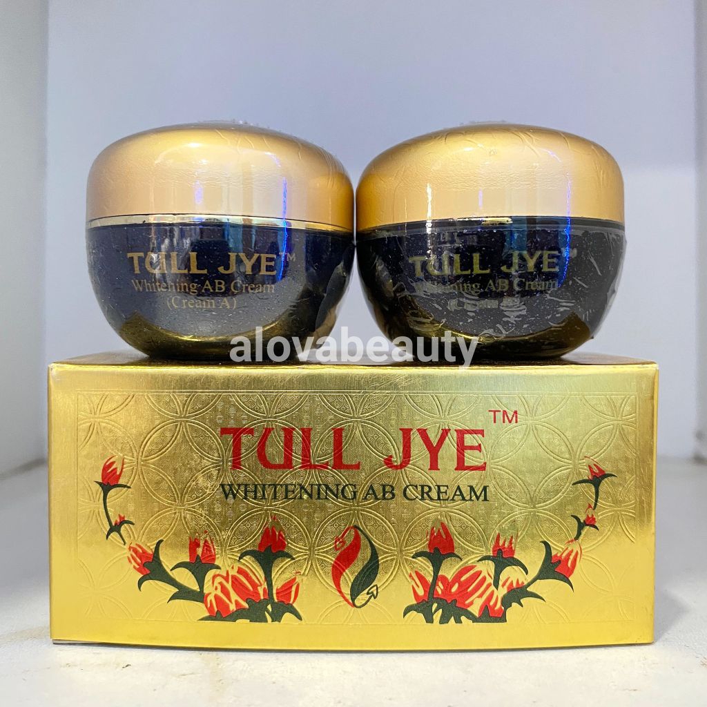 Tull Jye Whitening AB Cream / Tull Jye AB Cream Merah / Cream Tull Jye Merah Set A & B Siang Malam