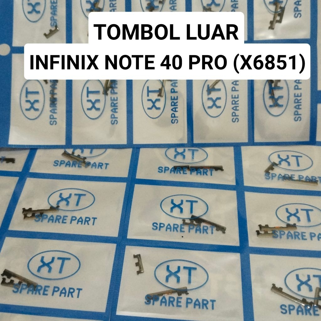 TOMBOL ON/OFF VOLUME INFINIX NOTE 40 PRO 5G X6851