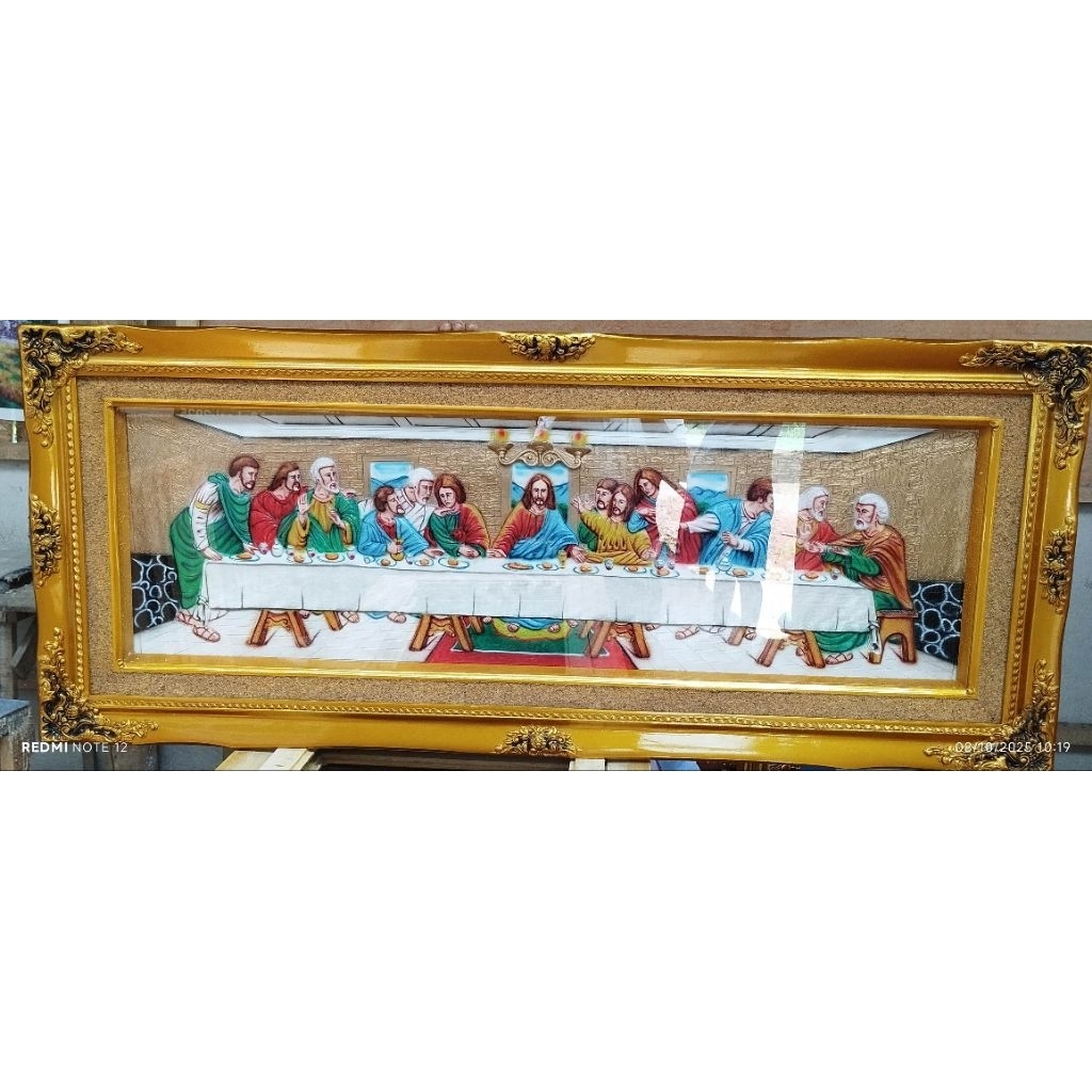 hiasan dinding perjamuan kudus