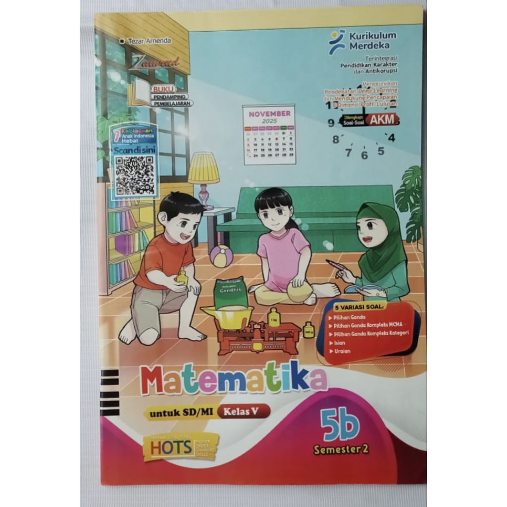 LKS SD/MI MATEMATIKA KELAS 5 SEMESTER 2 KURIKULUM MERDEKA