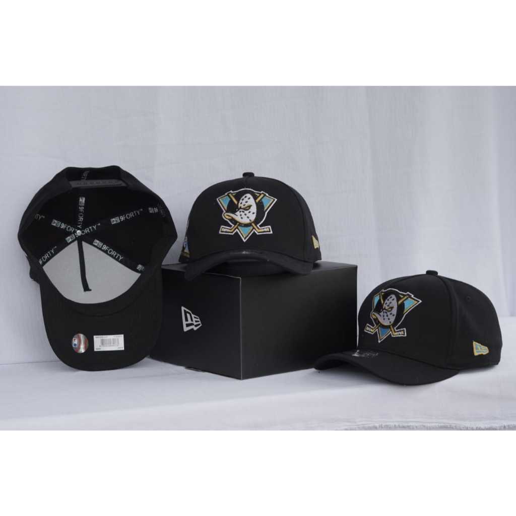Topi Baseball Premium Topi Trucker Unisex Bordir Logo Mighty Ducks