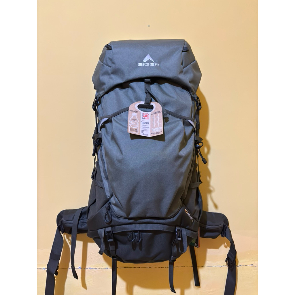 Carrier Eiger Ecosavior 45 L Olive free frame aluminium