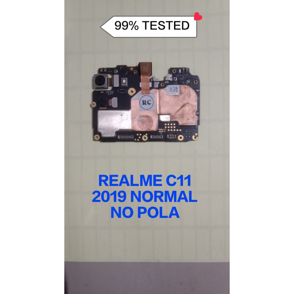 MESIN REALME C11 2019(MESIN ONLY) HIDUP NORMAL 99% TESTED