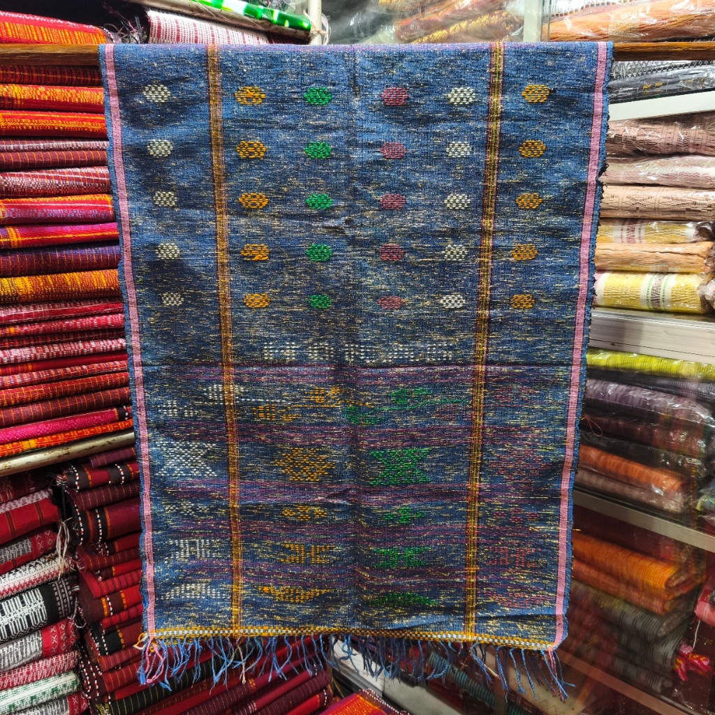 Ulos Toba Sadum Sekata Biru Klasik