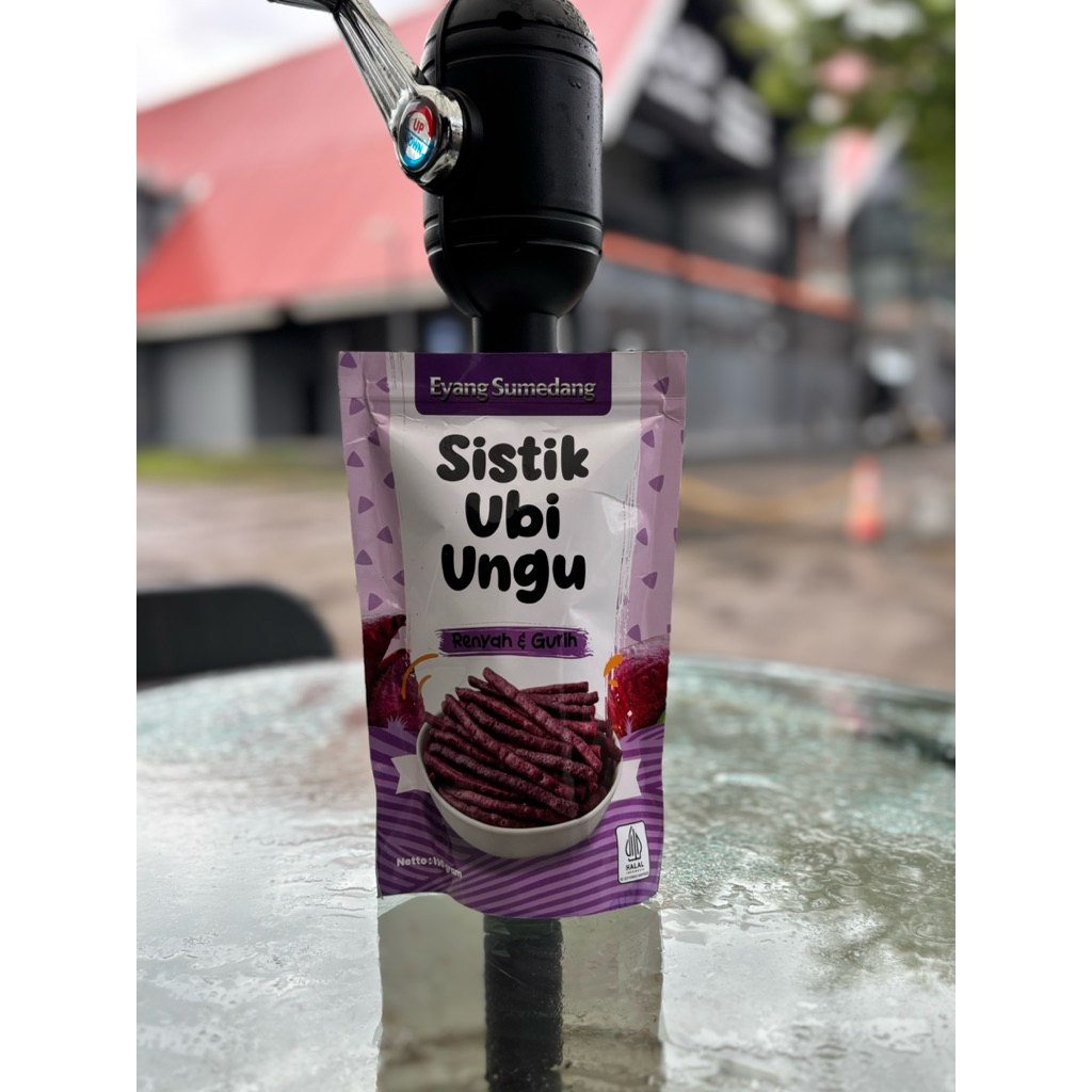 Snack(eyang Sumedang)sistik ubi ungu rasa   super manis renyah kriuk