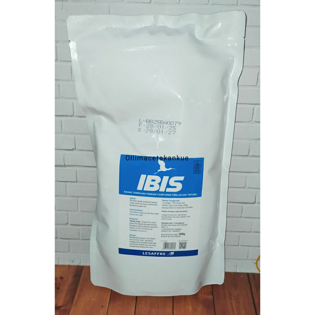 Ibis Blue Bahan Pelembut Roti dan Donat 500gr