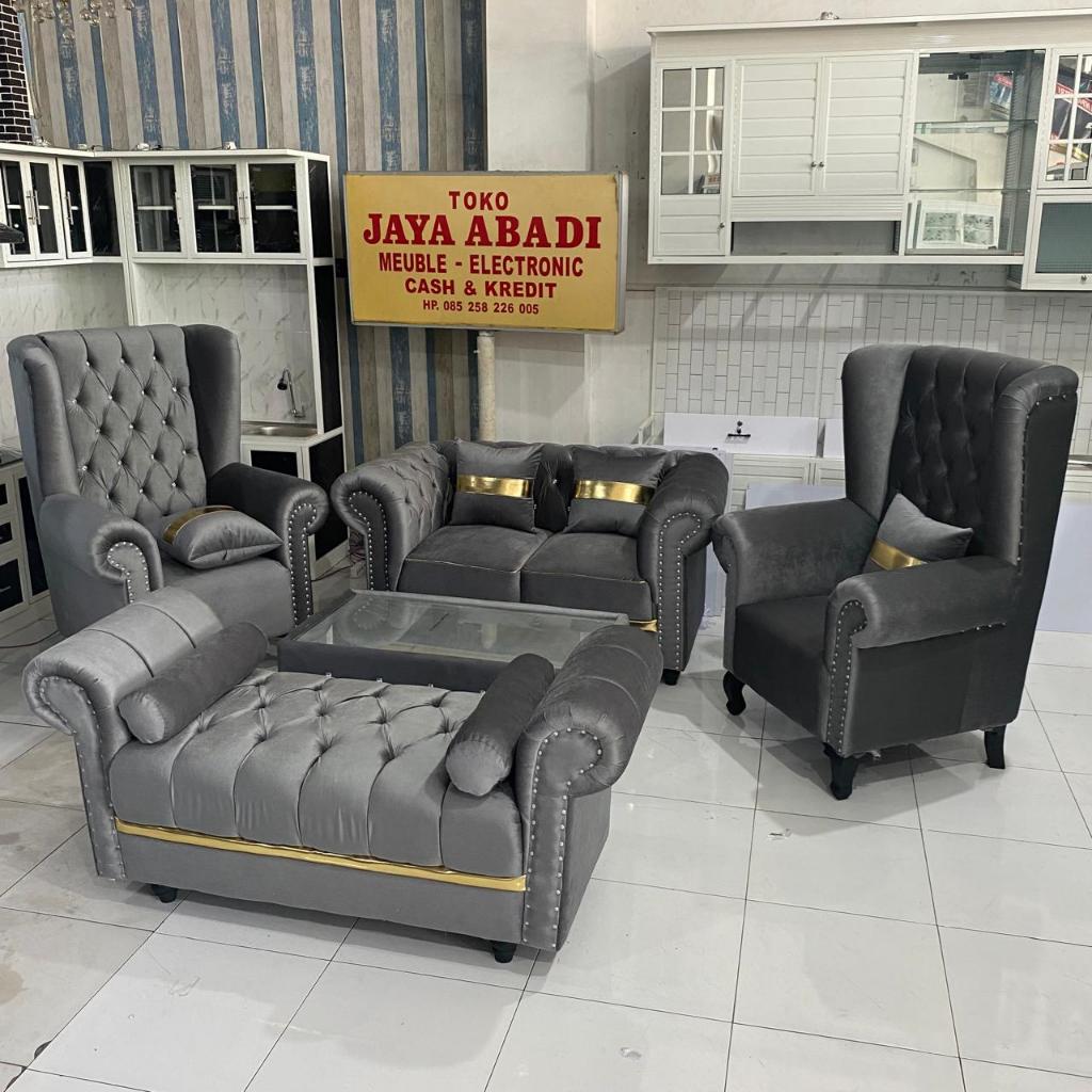 Sofa Syahrini / Sofa Supr Lembut / Sofa Mewah / Sofa Ruang Tamu