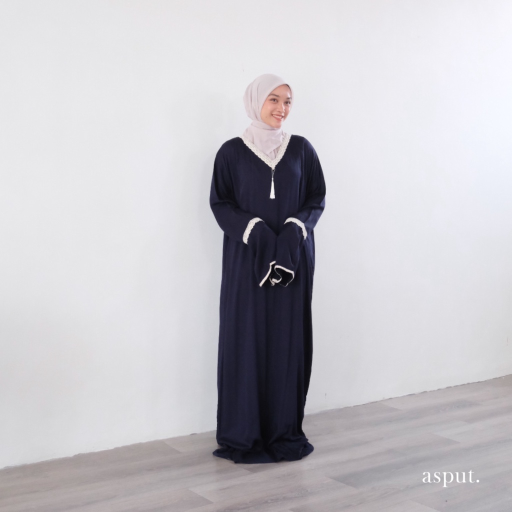 ASPUT - Blue Serenity Mukena Abaya