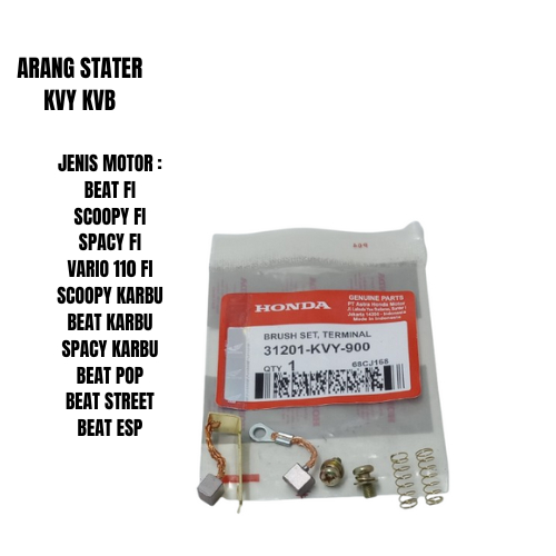 ARANG COOL STATER BEAT FI SCOOPY FI BEAT POP KVB KVY BERKUALITAS ORIGINAL