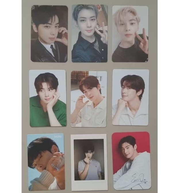 Cha Eunwoo Astro Photocard Official