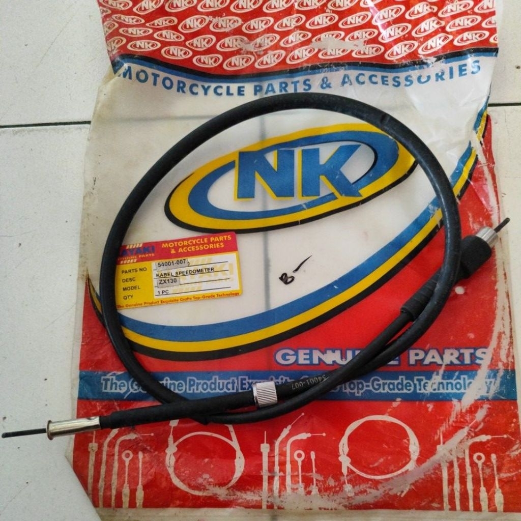 Kabel Speedometer ZX 130 Zx130 merk Nayaki