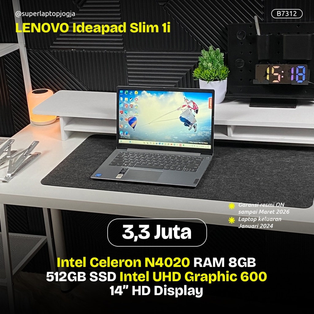 Lenovo Ideapad Slim 1i 14” 7 B7312