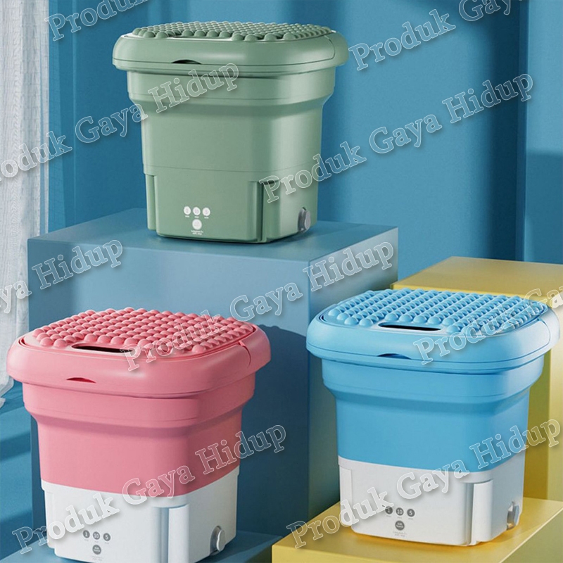 NEW PORODUK MESIN CUCI LIPAT, MESIN CUCI MINI PORTABLE, MESIN CUCI KECIL, MESIN CUCI ANAK, MESIN