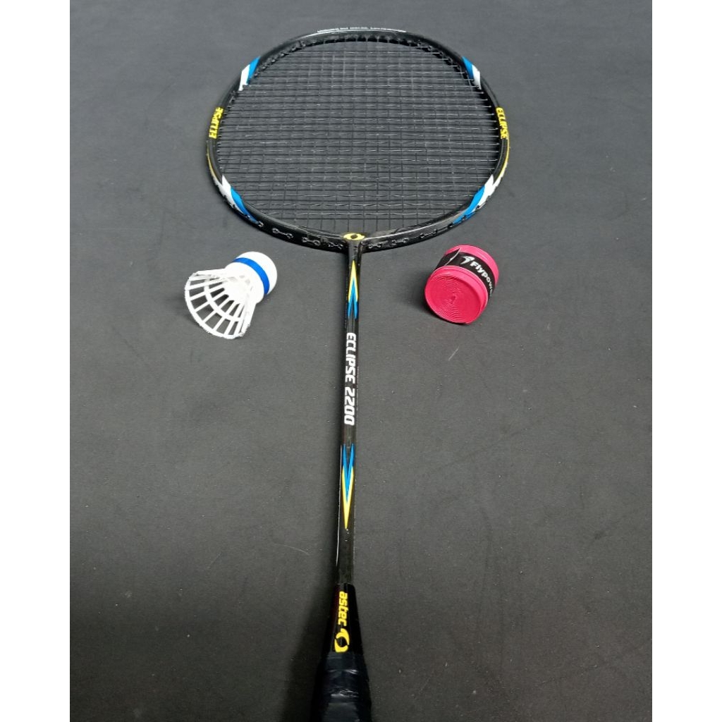 Raket badminton bekas second original astec eclipse 2200