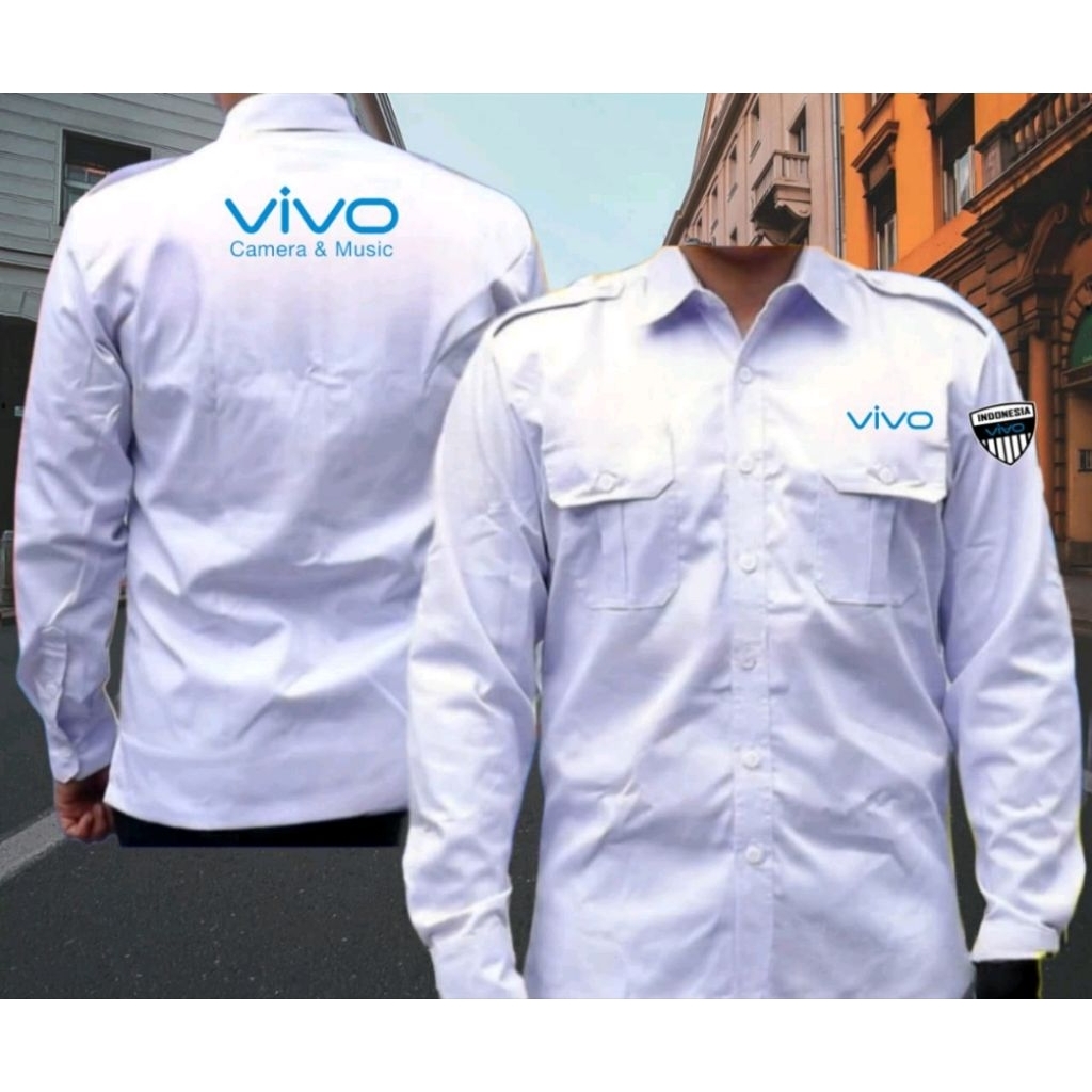 kemeja Vivo baju Vivo seragam Vivo pdh Vivo kemeja kerja Vivo baju kerja Vivo seragam kerja Vivo ser