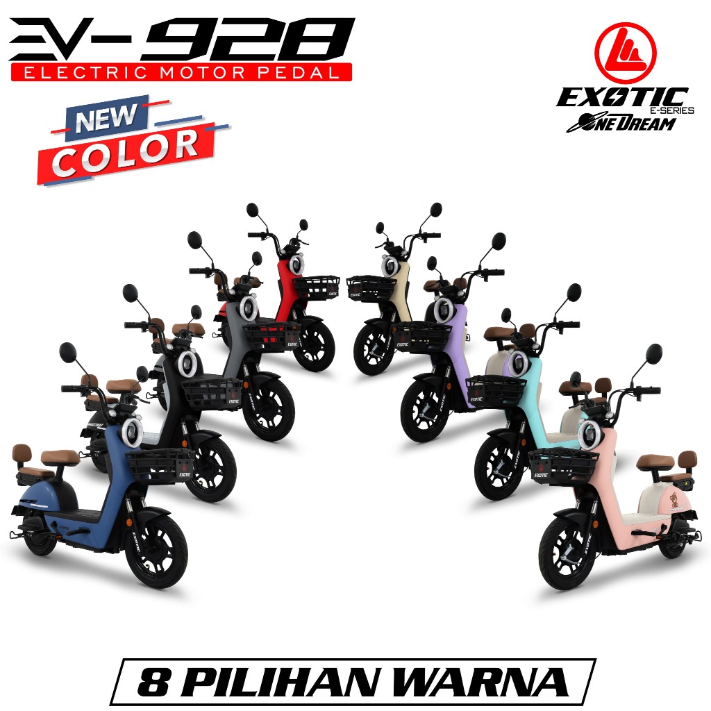 Sepeda listrik termurah EXOTIC EV 928 SEPEDA LISTRIK EXOTIC VELOCE SEPEDA LISTRIK FASTRON