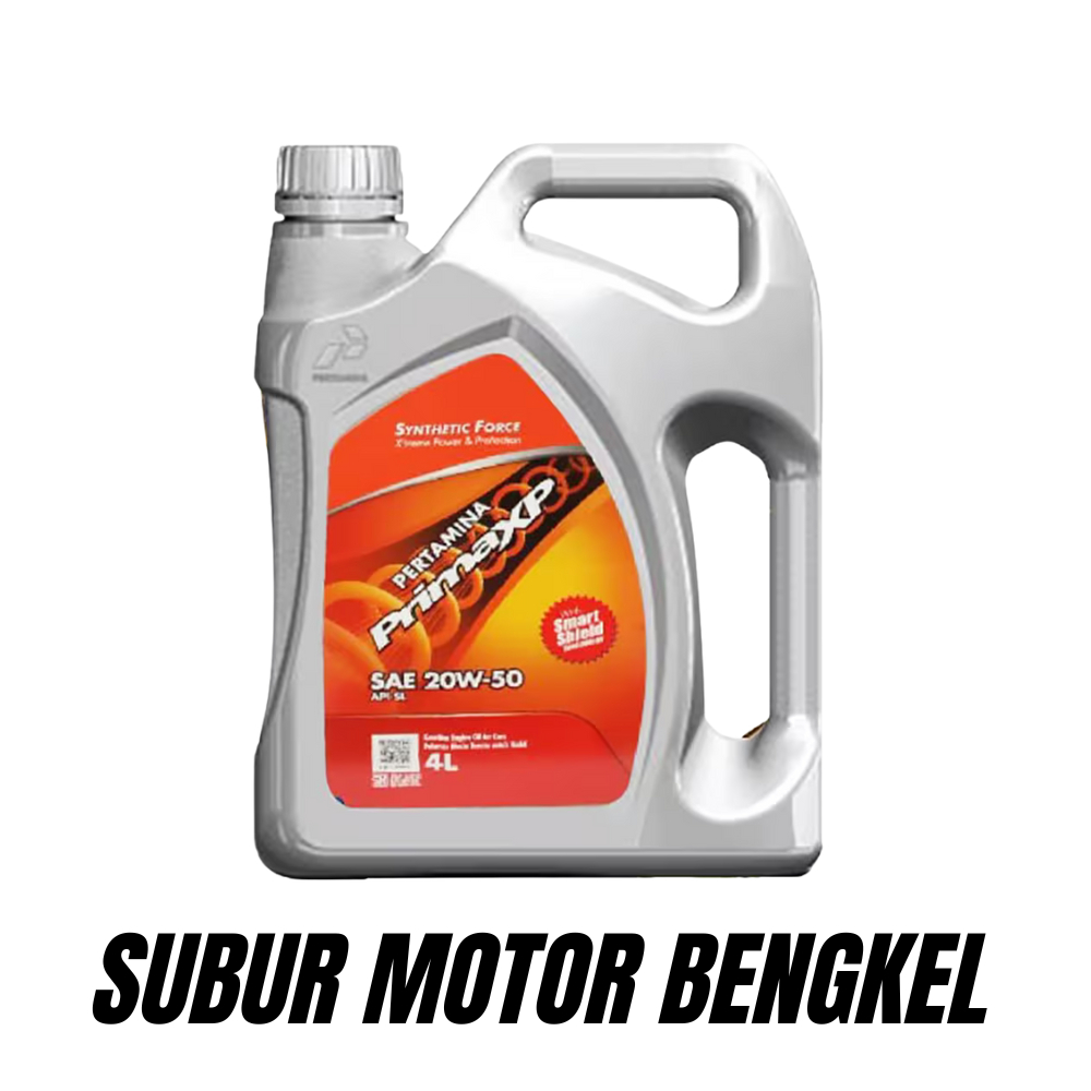 Oli Prima XP 20W50 4 Liter Oli Mesin Mobil Original