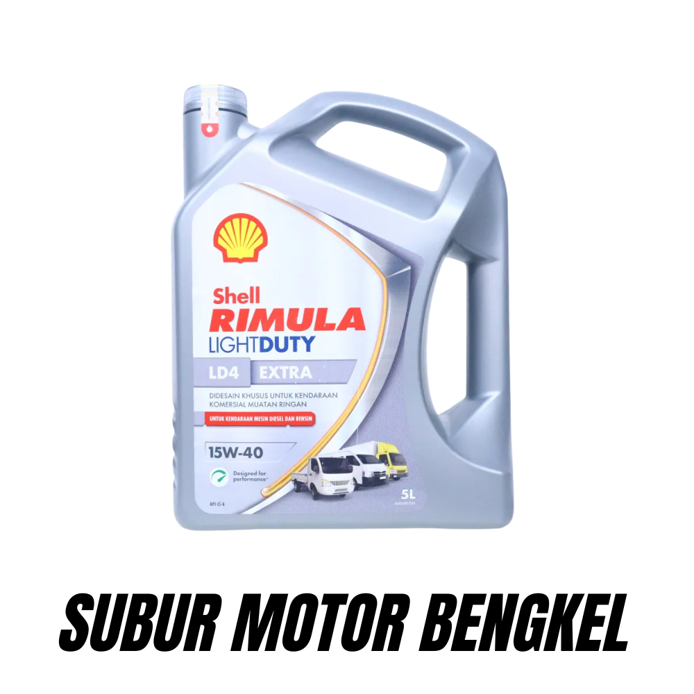 Oli Shell Rimula LD 15W40 5 Liter Oli Mesin Diesel Original
